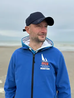 Moniteur de char à voile Thomas Tramatzu